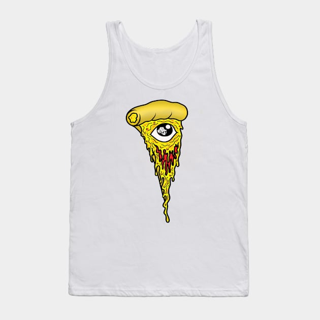 Pizza monster Tank Top by PabloDiablo13